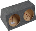 Трапецевидные корпуса для двух сабвуферов Atlantics SB D2x10-36